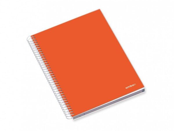 Ambar  Caderno Espiral A4 Neon Quadriculado - Image 3