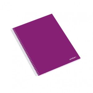 Caderno Espiral A5 Ambar School Quadriculado