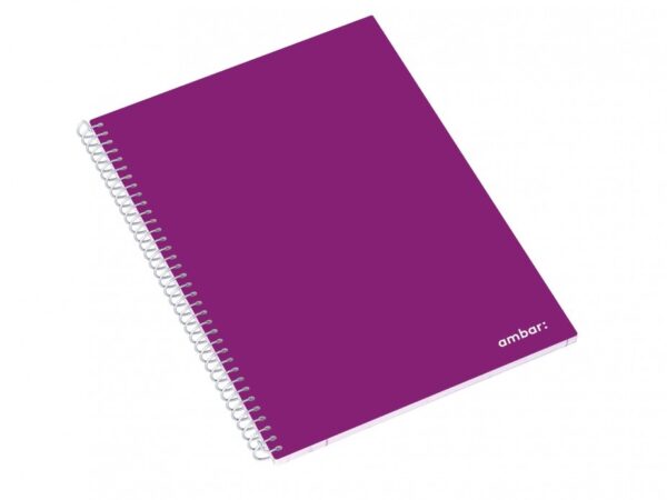 Caderno Espiral A5 Ambar School Quadriculado