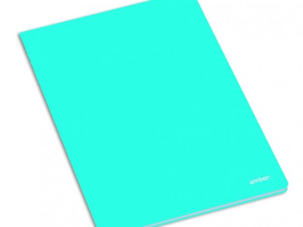 Caderno Agrafado A4 Ambar School LISO