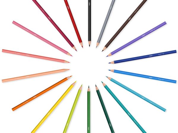 Lápis BIC Kids Tropicolors para colorir  12 cores - Image 3