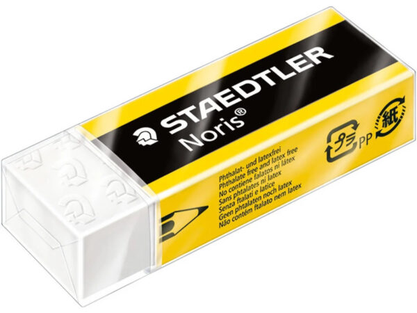Borracha Staedtler Noris – Qualidade Premium para Escola e Desenho