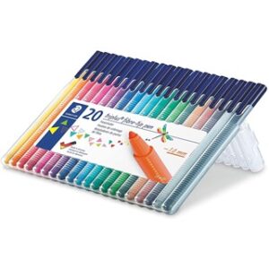 Caneta de ponta de fibra colorida Staedtler Triplus 20 - Image 3