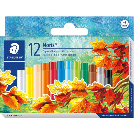 Pastéis de óleo STAEDTLER Noris 12 cores