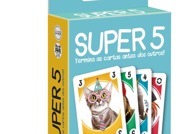 JOGO CARTAS SUPER 5 CLEMENTONI