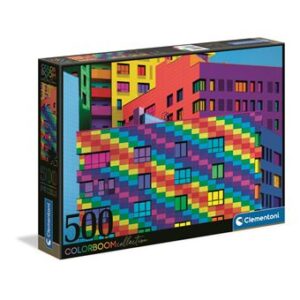 Puzzle Colorboom Squares - 500 peças