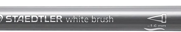 MARCADORES WHITE BRUSH STAEDTLER BRANCO - Image 1