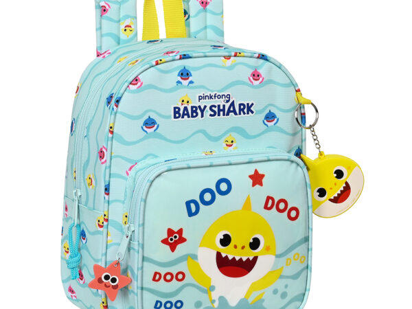 MINI MOCHILA 27 CM BABY SHARK