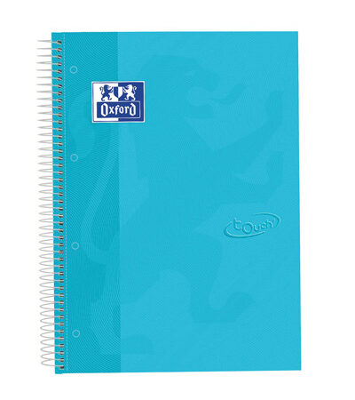 CADERNO ESPIRAL C/DURA SOFT TOUCH A4 80F COR PASTEL PAUTADO - Image 1