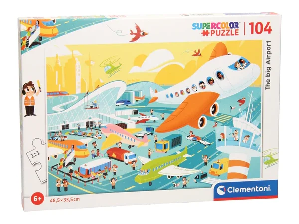 PUZZLE  104 PÇS BIG AIRPORT NOLI - Image 1