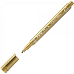 MARCADORES METALICOS BICO 1, 2 MM OURO - Image 1