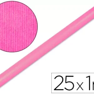 PAPEL KRAFT VERJURADO ROSA CLARO 5X1 MT - Image 1