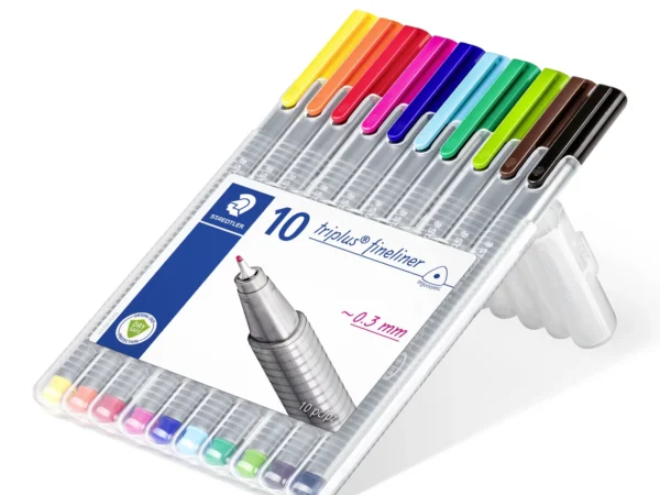Marcador Triplus Fineliner Staedtler Cx 10 Unid - Image 4