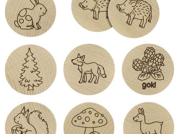 jogo da memória Goki Nature