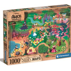 Disney Maps Alice - 1000 peças
