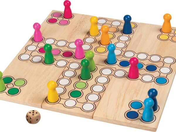 JOGO DE MADEIRA LUDO - Image 1