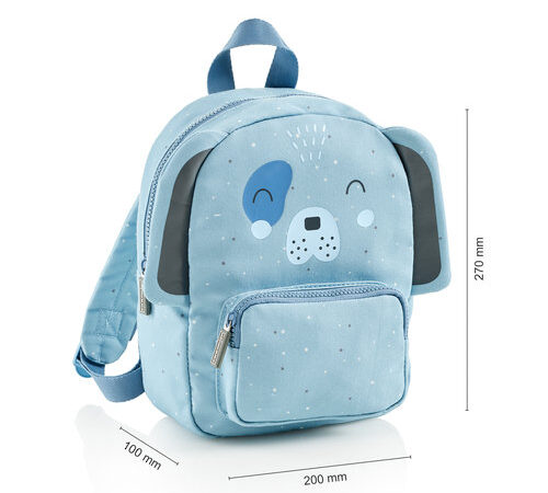 Mochila de jardim de infância com bolso cão - Image 3