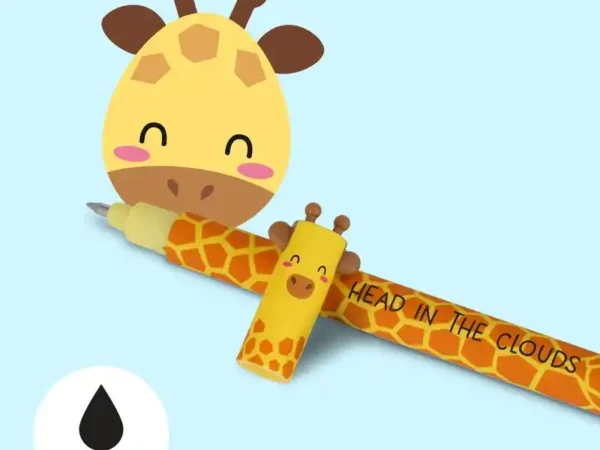 Caneta de gel apagável Girafa - Image 3