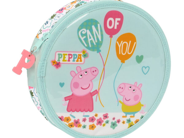 PORTA-LAPIS  REDONDO 18 pcs. PEPPA PIG