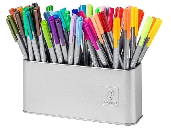 CAIXA DE MARCADORES FINELINER 50 UNID