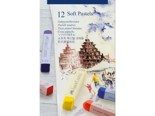 Pastéis Secos Creative Studio - 12 Unidades