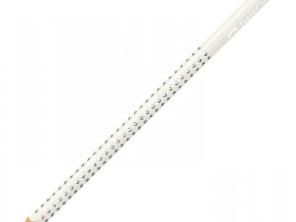 Lápis Sparkle Branco Dureza B Faber Castell