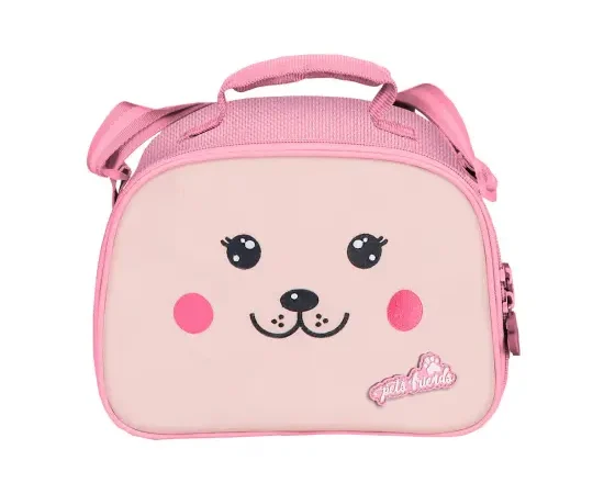 Saco lanche Pink Dog person Funny Ambar