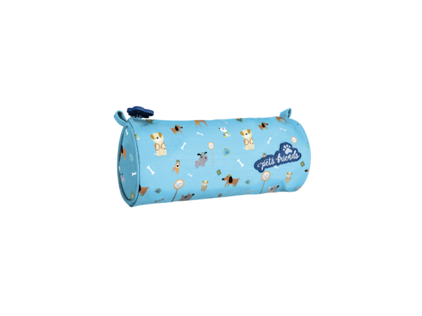 Bolsa redonda Person dog blue Ambar