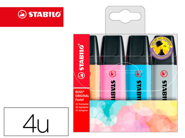 MARCADOR FLUORESCENTE STABILO BOSS