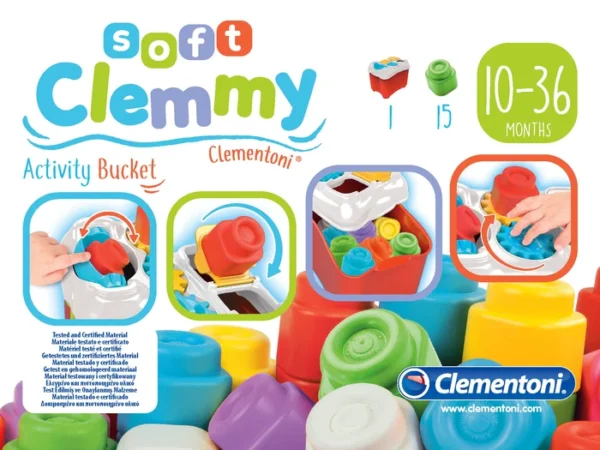 Soft Clemmy Balde de Atividades clementoni - Image 4