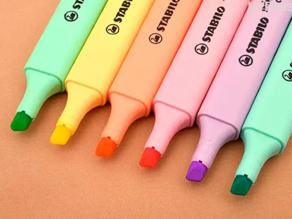 Marcador fluorescente stabilo swing cool pastel deskset estojo de 18 unidades cores sortidas. - Image 2