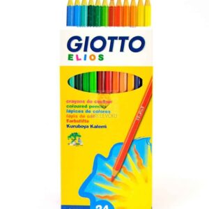 Lápis de Cor Giotto Elios Caixa 24 unidades