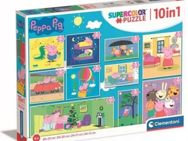 Peppa Pig Puzzle 104 Peças Supercolor Maxi
