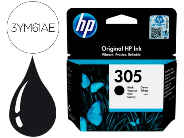 Tinteiro hp 305 Preto