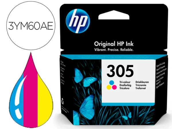 Tinteiro hp 305 Cores - Image 1