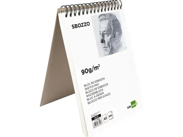 Bloco de esbocos liderpapel din a5 100 folhas 90 gr. - Image 2