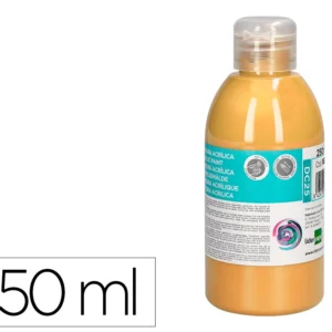 Pintura acrilica liderpapel frasco de 250 ml bege
