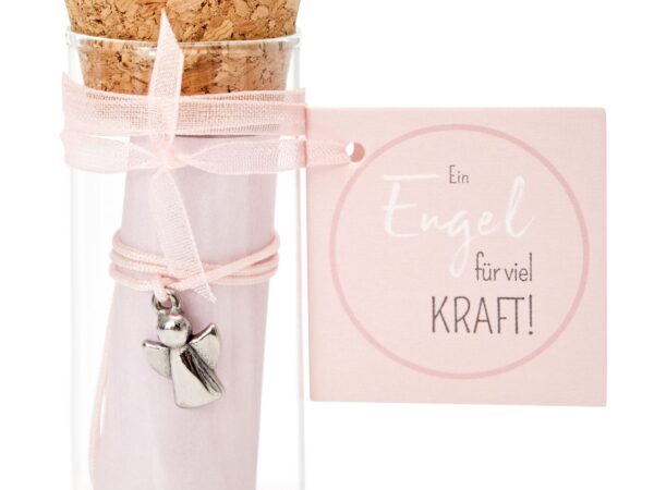 Pulseira - Um anjo com muita força e vidro