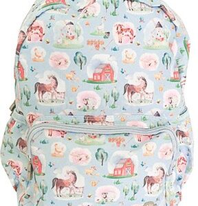 Mochila Infantil Ambar Pets Friends Farm Azul - Image 1
