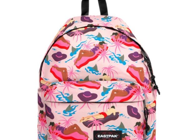 Mochila Eastpak Padded Pak'r FunkSea Pink | [papelaria veloso]