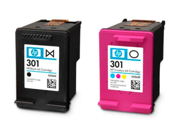 Tinteiro hp 301 preto e cores - Image 2