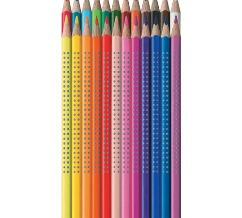 Lápis de Cor Faber-Castell Colour Grip - 24 Unidades - Image 2