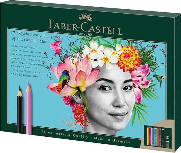 Faber-Castell Polychromos Pitt Graphite Matt4005402100521 Faber-Castell Polychromos Pitt Graphite Matt