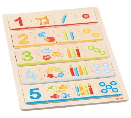 Quebra-cabeça Aprenda a contar