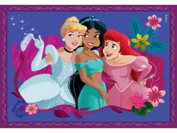 Puzzle Princesa - 1x12 + 1x16 + 1x20 + 1x24 peças - Image 3