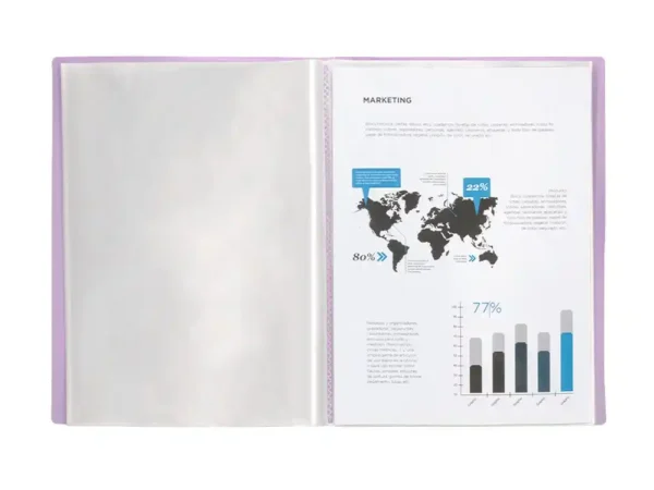 CAPA CATALOGO 40 BOLSAS POLIPROPILENO DIN A4 - Image 2