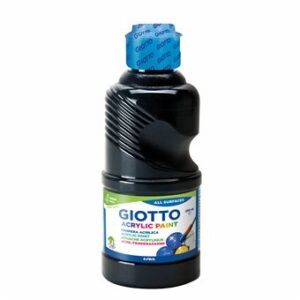 Tinta Giotto Acrilica Paint Preto 250 ml - Image 1