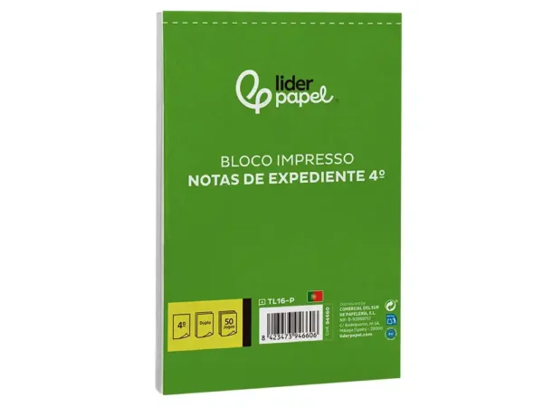 Bloco expediente duplicado 215x155 mm - Image 1