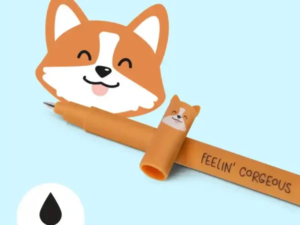 Caneta que Apaga Cão Corgi - Image 3