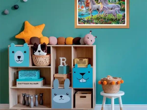 Puzzle Unicórnios na Cachoeira - 180 peças - Image 2